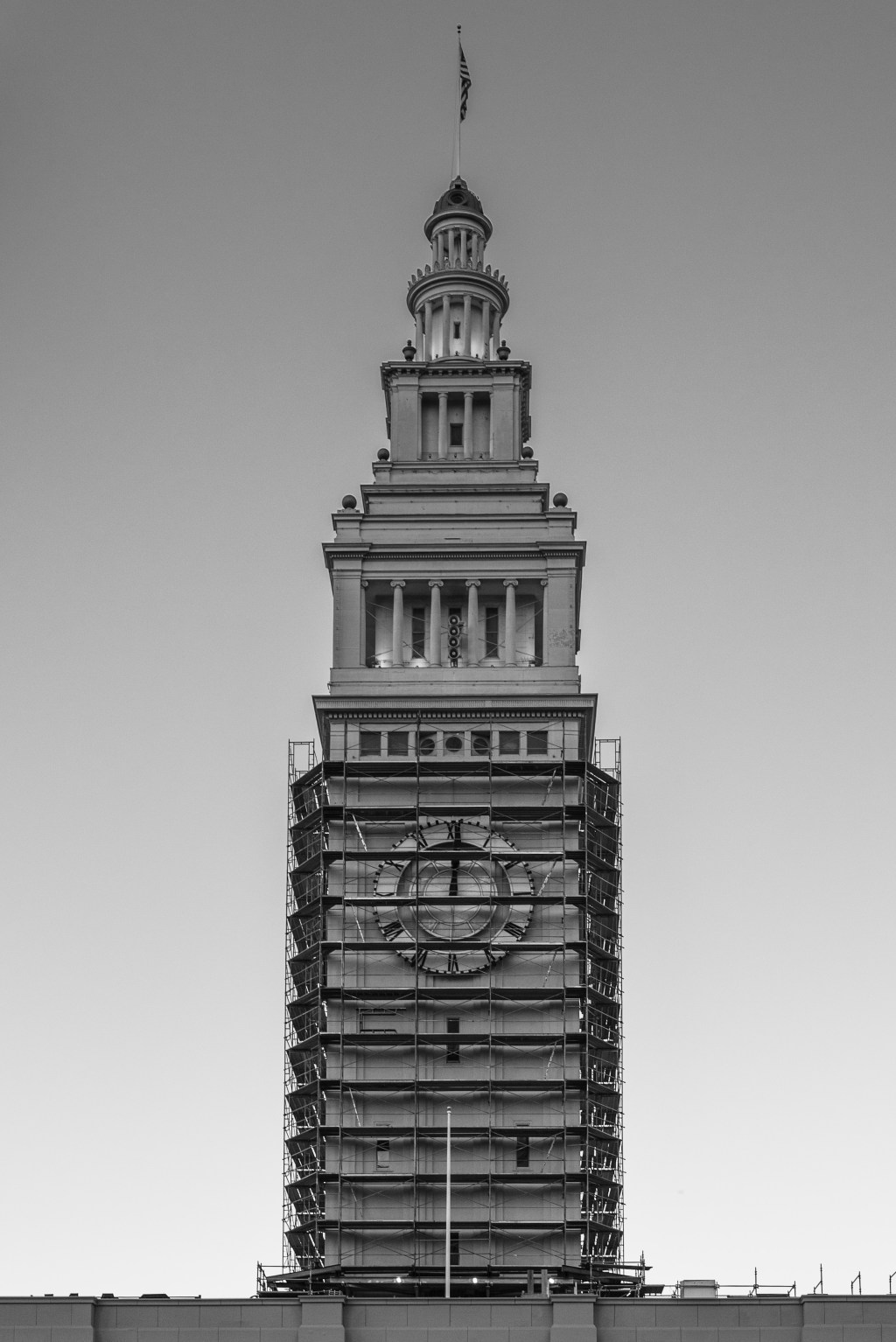 Ferry Building Scaffolding