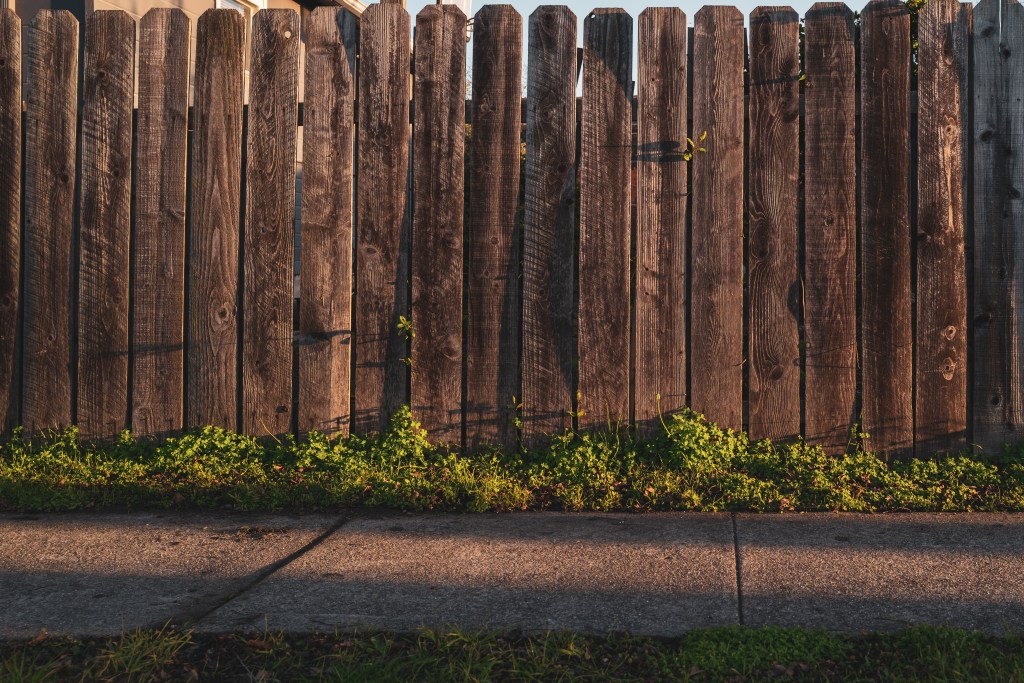 Fenced Sunset