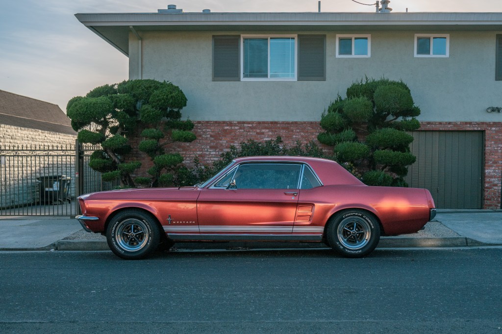‘67 Mustang at&nbsp;Sunset