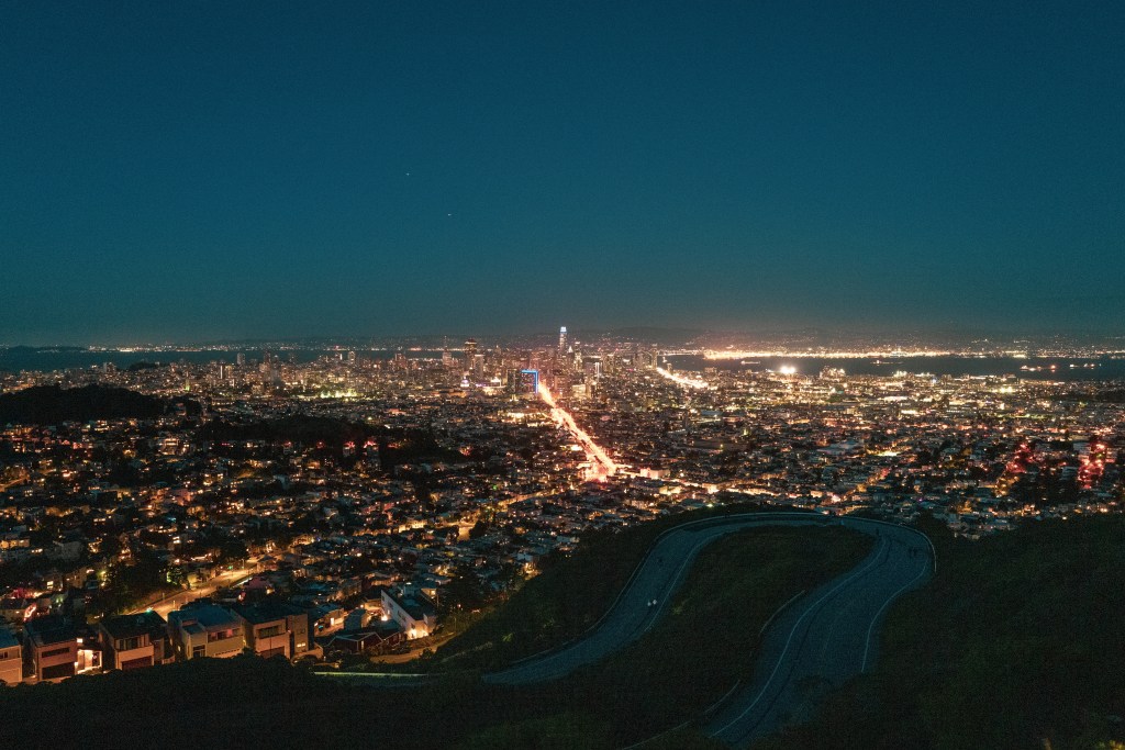 San Francisco Falls&nbsp;Asleep